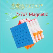 Yuxin-Cubo mágico magnético, Cubo mágico magnético de 7x7x7 M, juguete educativo de capas altas 2024 - compra barato