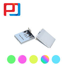 Interruptor táctil capacitivo, módulo de Sensor LED con botón HTTM, verde, azul, rojo, amarillo, RGB, pantalla multicolor, DIY, electrónico, 10 Uds. 2024 - compra barato