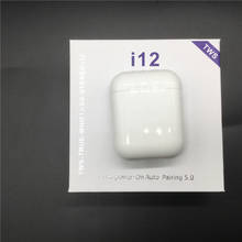 Оригинальные i12 TWS беспроводные наушники Bluetooth гарнитура невидимые наушники для смартфона pk i11 i7s i20 i60 i30 2024 - купить недорого