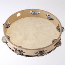 10inch Tambourine Percussion Drum Tamborine Kids Musical Educational Toys 2024 - buy cheap