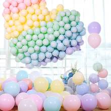 Balões de látex de macaron, 10/peças, 5/10/12 polegadas, para decoração de festa de aniversário, casamento, chá de bebê, decoração de globos de ar 2024 - compre barato