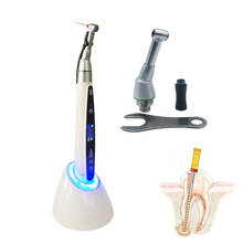 Dental Cordless LED Mini Endo Motor Endodontic Treatment 16:1 Reduction Contra Angle Handpiece Root Canal Instrument 2024 - buy cheap