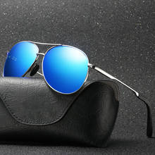 FONDYI-gafas de sol polarizadas clásicas para hombre, lentes de aviador con protección UV400, para conducir, para viajes y fiestas, con funda 2024 - compra barato