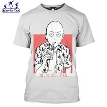 Mamba Top One Punch Man T Shirt Women Cosplay 3D Cartoon Passionate O Neck Harajuku Anime Tshirt Men Fitness Hip Hop Sportswear 2024 - buy cheap