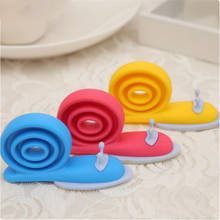 Rotatable Resin Baby Safety Door Stops Protection Cartoon Colorful Snail Safety Door Stopper For Kids Room Door Stop 6.5*3cm 2024 - buy cheap