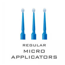 200Pcs Dental Disposable Micro Applicator Brush Bendable 2.5mm Regular Blue 2024 - buy cheap