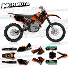 Набор наклеек MCHMFG для KTM 125 200 250 300 400 450 525 540 EXC 2005 2006 2007 2024 - купить недорого
