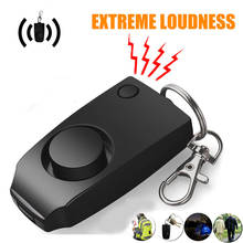 Self Defense Alarm Girl Child Women Security Protect Alert wolf Personal Safety Scream anti rape Loud Keychain Emergency Alarm 2024 - buy cheap