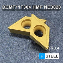 DCMT11T304 HMP NC3020 Original Carbide Inserts Internal Turning Tool Processed Steel Lathe Cutter Tools Finishing Cutting Tool 2024 - buy cheap