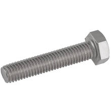 DIN933 304 stainless steel reverse external hexagon screw left turn / reverse thread / reverse external hexagon M6-M12 5PCS 2024 - buy cheap