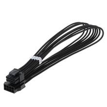 Cabo de extensão de fonte de alimentação para pc, cabo de extensão de fonte de alimentação cpu 8 pinos macho para fêmea 30/40cm para pc 2024 - compre barato