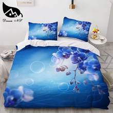 Conjunto de cama de casamento dream ns, jogo de cama de linho com flor vermelha e capa de edredom 2024 - compre barato