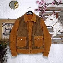 Free shipping.Mens plus size genuine leather jacket.motor biker sheep fur coat,winter warm 100% sheepskin clothes.soft shearling 2024 - buy cheap