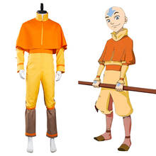 Avatar, The Last airdoblador, disfraz de Avatar Aang, mono, trajes de Halloween y Navidad 2024 - compra barato