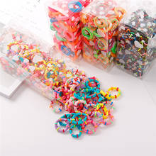 100PCS/Lot 3.0CM Children Cute Small Ring Rubber Bands Tie Gum Ponytail Holder Elastic Hair Band Headband Girls Hair Accessories 2024 - buy cheap