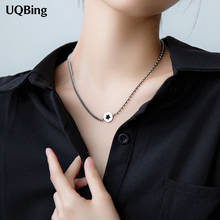Женское винтажное ожерелье из стерлингового серебра 925 пробы с круглой монеткой и звездой 2024 - купить недорого