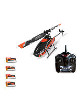 With More Batteries FIREFOX C119  RC Helicopter 4CH 6 Axis Gyro Flybarless RTF 2.4GHz VS WLtoys V911S Upgrade Edition 2024 - buy cheap