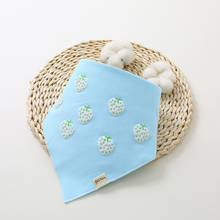Bandana de algodón para bebé, Baberos triangulares que absorben el eructo del recién nacido, paño lindo, toalla de Saliva, bufanda WWD043 2024 - compra barato