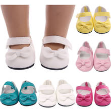 15 Doll Style Bow Designs For Girls Doll Shoes For 18 Inch American Dolls And 43cm Reborn Baby Dolls 2024 - buy cheap