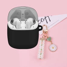 Silicone case for JBL tune 220 Case fashion Lace flower keychain Wireless Bluetooth Earphones Cover for JBL t220 225 case 2024 - buy cheap