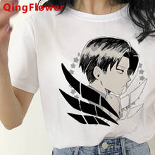 Camiseta última temporada de attack on titan, camisa casual feminina para o verão, 2021 2024 - compre barato