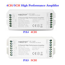 Amplificador conduzido do sinal do desempenho da altura de 4 canais/5 canais compatível com o controlador de pwm 12/24v, entrada/saída dc12v/24v, 6a/ch 2024 - compre barato