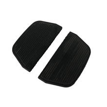 Motorcycle Rear Non-slip Rubber Passenger insert Floorboards Footboards pegs Footrest Pad case for Harley Touring Electra Glide 2024 - buy cheap