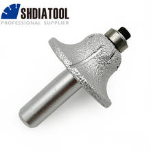 SHDIATOOL No.17 Brazed Diamond Router Bits With 1/2" Shank For Slab Edge Profile, Router Cutter For Stone edge profiling/cutting 2024 - buy cheap