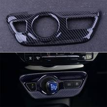 For Toyota Prius LHD 2019 2020 ABS Carbon Fiber Gear Box Cover Frame Gear Panel Auto Shift Stickers Trim Car-Styling Accessories 2024 - buy cheap