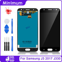 Original 5.0 "para samsung galaxy j3 2017 j330 j330f display lcd tela de toque para samsung j3 pro j330 j330fn 2024 - compre barato