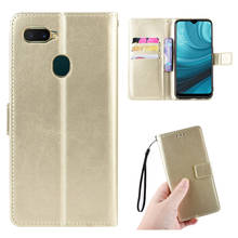 For OPPO A12 Case Luxury Flip PU Leather Wallet Lanyard Stand Case For Oppo A12E A 12 A 12E OppoA12 OppoA12E Phone Bags 2024 - buy cheap