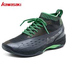 Оригинальные кроссовки Kawasaki, профессиональная обувь для бадминтона, обувь для внутреннего двора, спортивная обувь черного цвета, противоскользящая, ниндзи, для ниндзи, для игры в бадминтон 2024 - купить недорого