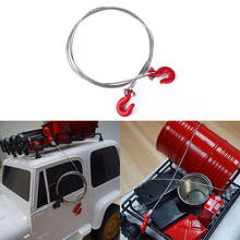 RC Car Metal Rescue Equipment Winch Trailer Tow Hook Wire Trailer hook for 1:10 RC Crawler Traxxas TRX4 TRX6 Axial SCX10 iii D90 2024 - buy cheap