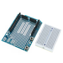 10pcs/lot UNO Proto Shield prototype expansion board with SYB-170 mini breadboard based UNO ProtoShield 2024 - buy cheap