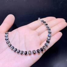 KJJEAXCMY fine jewelry S925 sterling silver inlaid natural star sapphire Girl luxury hand Bracelet Support test Chinese style 2024 - buy cheap