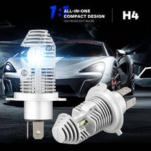 NOVSIGHT H4 H11 Автомобильный светодиодный фары для H7 светодиодный 6000K мини лампы для передних фар 9005/HB3 9006/HB4 Авто Противотуманные фары автомобиля Kit 2024 - купить недорого