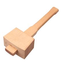 Beech Solid Carpenter Wood Wooden Mallet Hammer Handle Woodworking Tool D2TD 2024 - buy cheap