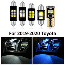 Paquete de bombillas LED de Interior, accesorios para Toyota Corolla 2019 2020, mapa de licencia Led, luz de maletero, blanco, 11 Uds. 2024 - compra barato