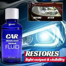 30ml Car Headlight Maintenance Clean Retreading Agent Spray Polish Repair Fluid  Automobiles Car Wash Headlight Assembly Repair 2024 - buy cheap