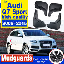 Guardabarros de coche, guardabarros trasero y delantero, moldeado, negro, para Audi Q7 Sport, años 2009 a 2015, 4 Uds. 2024 - compra barato