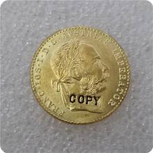 1915 Австрия, Золотая копия Ducat, памятные монеты-копия монет, медаль коллекционные монеты 2024 - купить недорого