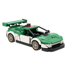Kawish-carro de corrida, brinquedo infantil, blocos de construção, velocidade de filmes, para meninos, 314 peças 2024 - compre barato