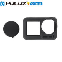 PULUZ-funda protectora de silicona con tapa de objetivo para DJI Osmo, accesorios para cámara 2024 - compra barato