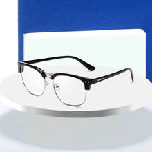 Armação de óculos vintage retrô masculino, armação de óculos clássica para homens e mulheres 2024 - compre barato
