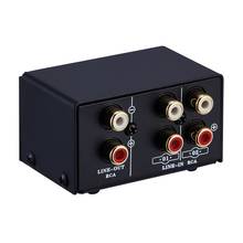 2 in 1 Out or 1 in 2 Out o Source Signal Selector, Switcher, Speaker, o Source, Switcher, RCA Interface, Lossess 2024 - buy cheap