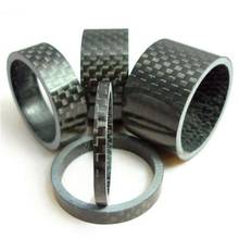 5pcs/set Carbon Fiber Headset Fork Spacers Bicycle Ring Gasket Front Fork Washer 27RD 2024 - buy cheap