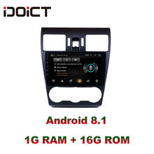 Автомобильный DVD-плеер IDOICT, Android 8,1, GPS-навигация, мультимедиа для SUBARU Forester Radio 2012-2014, стерео, Wi-Fi 2024 - купить недорого