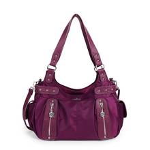 Angelkiss, модные женские сумки, ПУ кожа, ручная сумка, 14,6 ”x12. 2”, женская сумка, Большая вместительная сумка, сумка на плечо, сумка-хобо 2024 - купить недорого