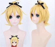 Re:Life In a Different World From Zero Felt Wig Cosplay Costume Women Short Hair Yellow Party Wigs C068 2024 - buy cheap