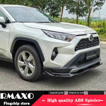 For TOYOTA Rav4 Body kit spoiler 2020-2021 Rav4 ABS Rear lip rear spoiler front Bumper Diffuser Bumpers Protector 2024 - buy cheap